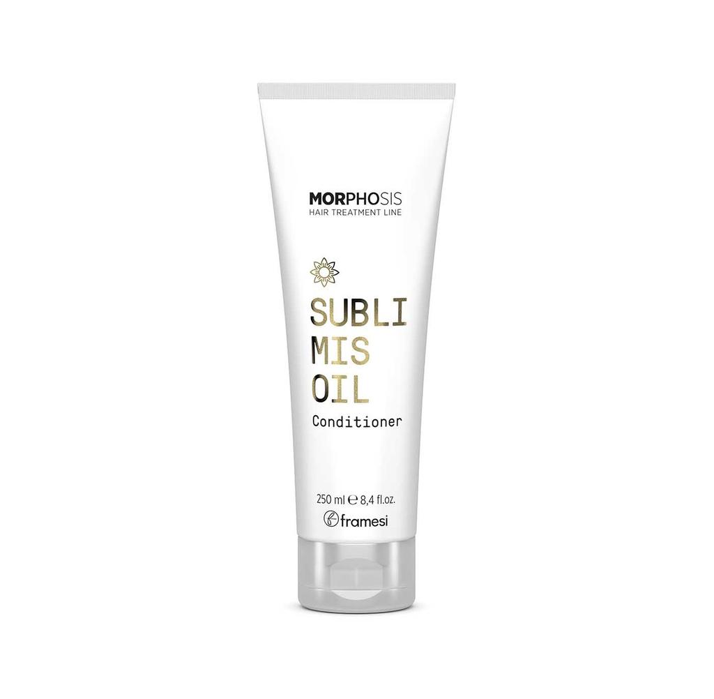 Kondicionér pro poškozené vlasy s mučenkovým a arganovým olejem Morphosis Sublimis Oil Conditioner Framesi 250 ml