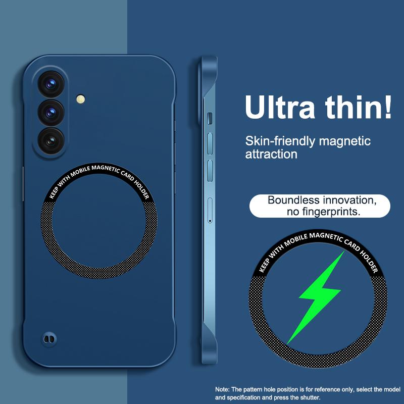 Θήκη για Samsung A56 5G Εξαιρετικά Λεπτή Χωρίς Πλαίσιο Θήκη Κινητού Τηλεφώνου Για Samsung Galaxy A56 5G Για Magsafe Μαγνητικό Κάλυμμα Ασύρματης Φόρτισης