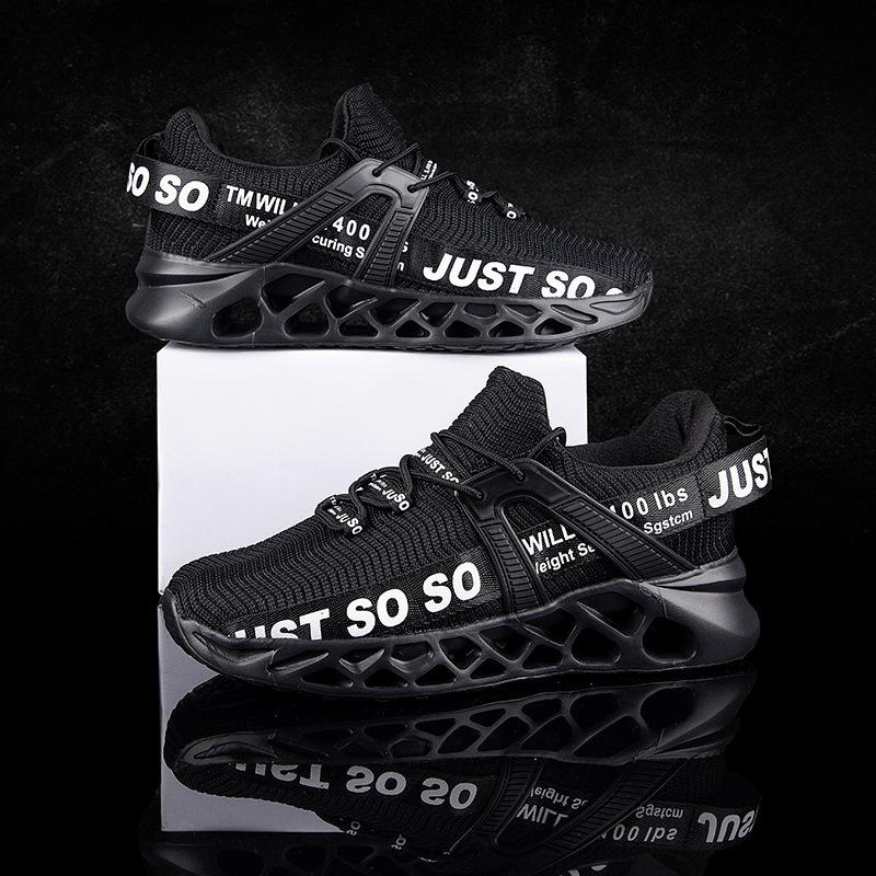 Fashionable Breathable Sports Casual Shoes Anti-Slip Shock-Absorbing Running Shoes Couple Mesh Shoes Women's  Spring Autumn