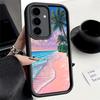 Phone Case for Samsung Galaxy A17 A16 A15 A14 A13 Summer Beach Sea Palm Tree Vacation A56 A36 A26 A55 A35 A25 A54 A34 A24 A53 A3