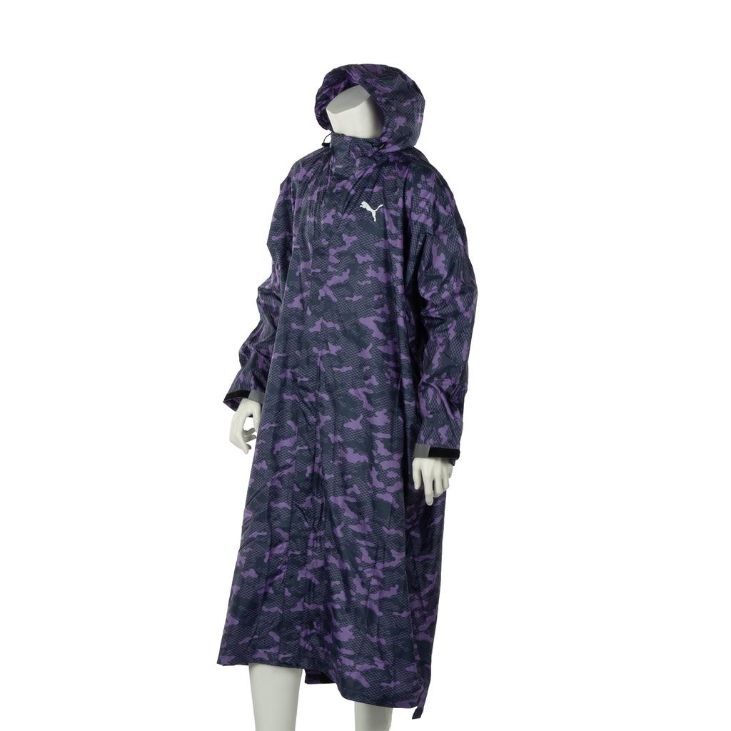 Puma Rain Poncho Purple Cloud Check Pattern Size Adult PBU33PC M-L