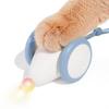 Cheerble Cat Toy with Rope Tail and Illuminated Nose 2 200mAh Fast Solitaire Stress Blue Button, Modes, Type-C Rechargeable, Play, Play, Reliever,