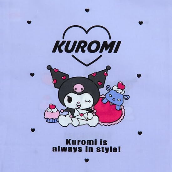 SANRIO Kuromi Gusseted Drawstring Bag S 254487