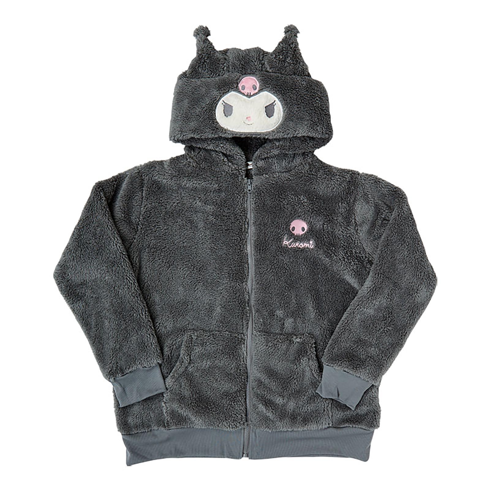 

Толстовка с капюшоном на молнии Kuromi размер 265837 [Sanrio] ML высота примерно. 154-162см