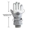 Winter Outdoor Snowboard Ski Riding Gloves Leather Non-Slip Touch Screen Waterproof Motorcycle Cycling Fleece Warm Riding Gloves