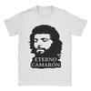 Camisetas Unisexs Camarones de la Isla Camisetas Creativas Manga Corta Cuello Redondo Camiseta Ropa de Impresión de Algodón