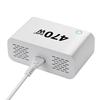 470W GaN Digital Desktop Charger with 140W Smart Display TFT Screen Adapter