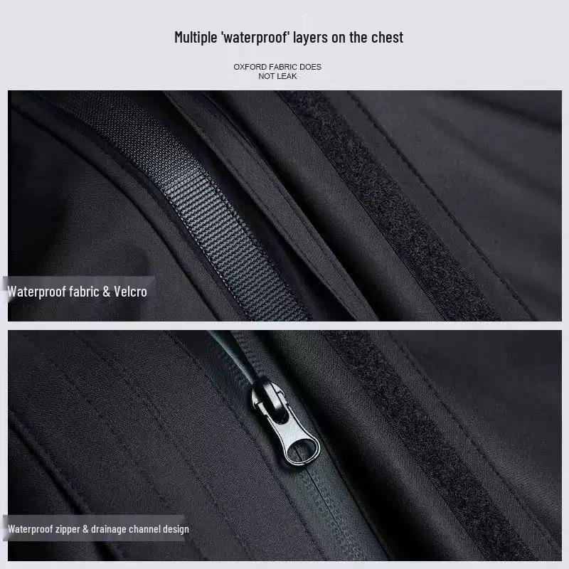 Men's Stormproof Split Motorcycle Rain Suit for Riders