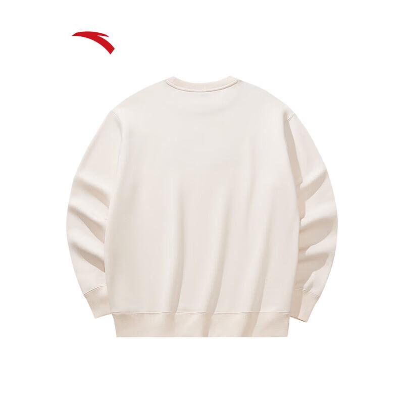 Anta Men's Puffy Fleece Lined Pullover Sweatshirt