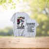 Tylor Street Fashion Cotton T-shirt Cartoon Pattern Straight Type Youth Teenager Trendy Casual Short Sleeve Round Neck Tee