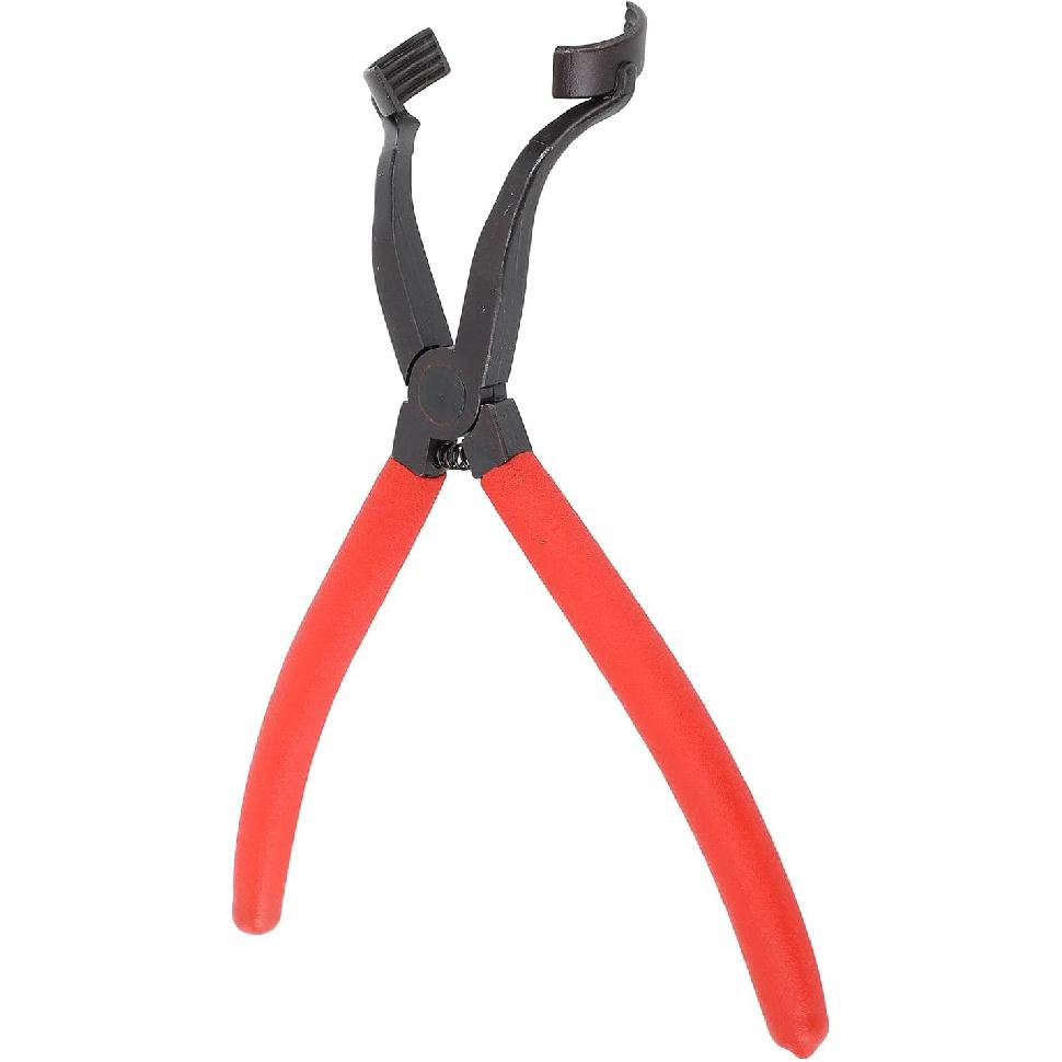 

Drum Brake Spring Plate Pliers, Drum Brake Hold Down Spring Pliers, Drum Brake Spring Clamp with Curved Neck for Enhanced Access in Tight Spaces