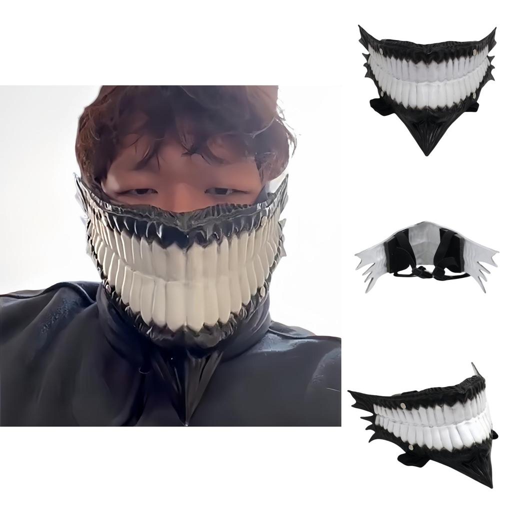Dan Da Dan Zombie Anime Mask For Halloween Cosplay Role Play Party Costumes