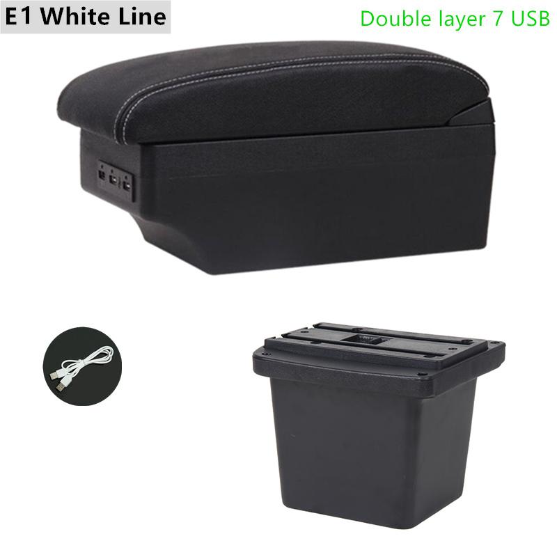 Car Armrest Box for Hyundai Elantra Touring I30 FD I30cw 2007 2008 2009 2010 2011 Leather Center Console Arm Rest Storage Box