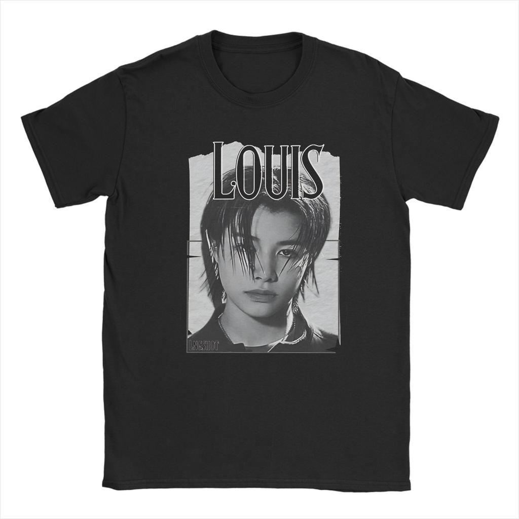 Unique Lngshot Louis Rising TShirt Unisex O Neck Cotton T Shirts Short Sleeve Tees Plus Size Clothing