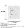 10pcs Laser A8 Photo Album Refill Pages Loose Leaf Binder Replacement 3 Inch One Grid Card Storage Inner Pages