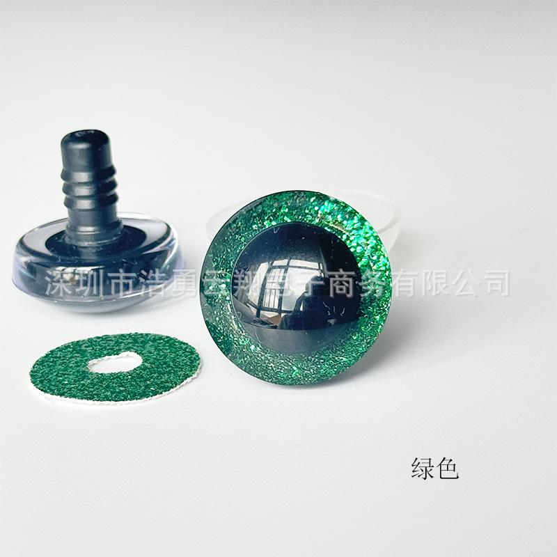 10 Stück 18mm Plastikaugen zum Puppenmachen, Augen für Stofftiere, Spielzeugaugen