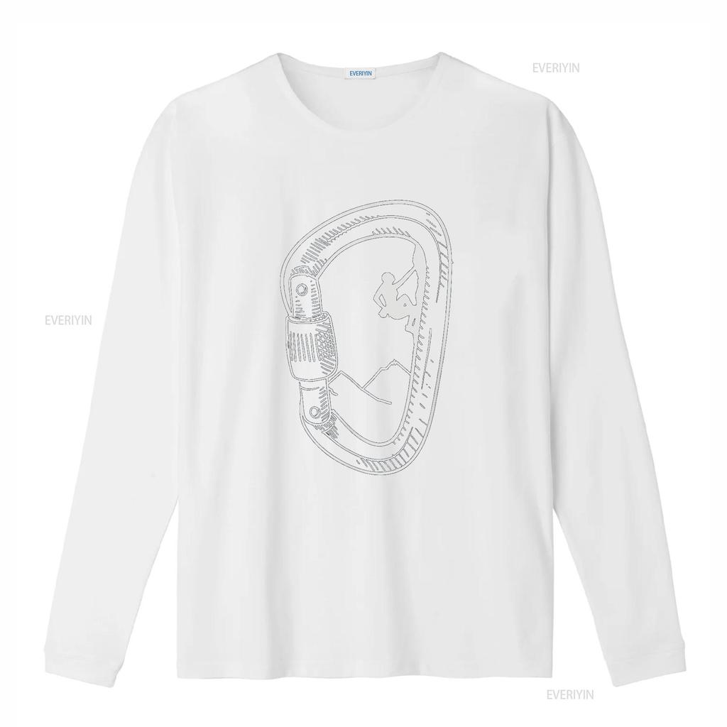 Rock Climbing T Shirt Carabiner Mountain Climber vintage Washed Slightly Unisex graphic Top For Everyday Wear Stretched
