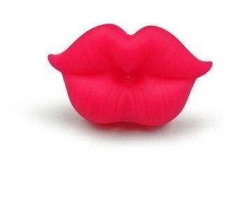 Nuevo Chupete para Bebé Labios Rojos Beso Chupones Divertidos Silicona Tetinas de Bebé Mordedor Calmantes Chupones