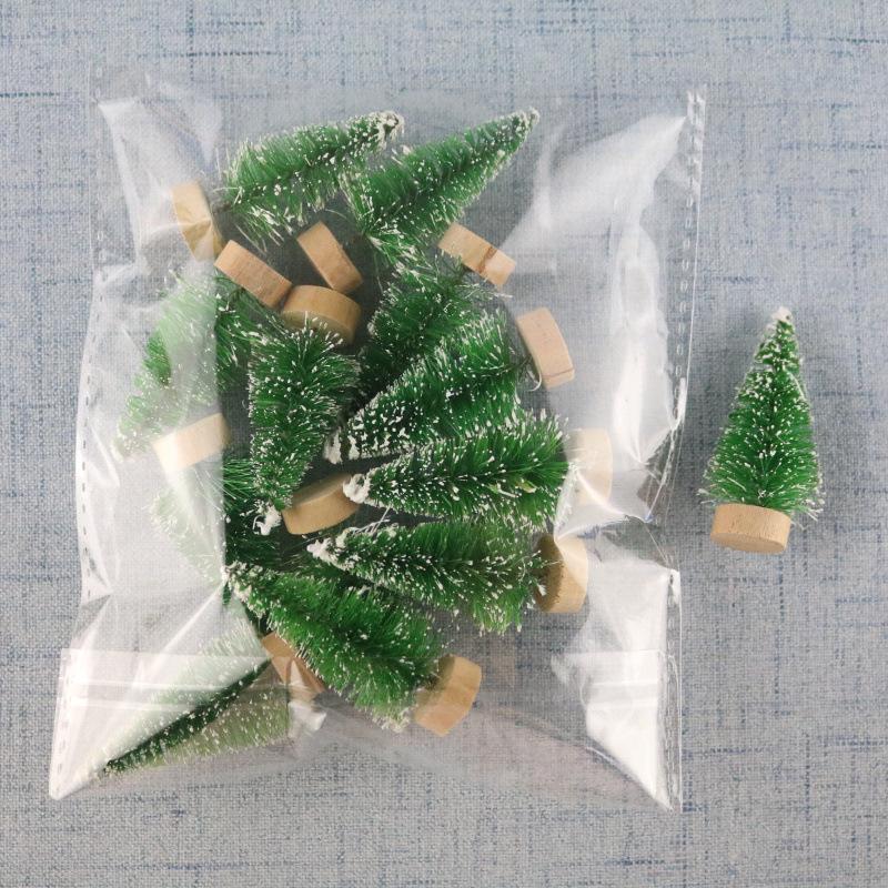 Mini Christmas Tree DIY Christmas Decorations   Small Pine Tree Xmas Ornaments Navidad Gifts Christmas Decors