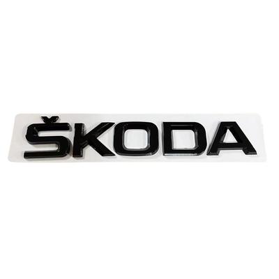2025 Nouveau Badge Emblème Lettres Coffre Arrière Autocollants Pour Skoda Yeti VRIS Octavia a5 Karoq Kamiq Fabia Kodiaq Rapid Superb