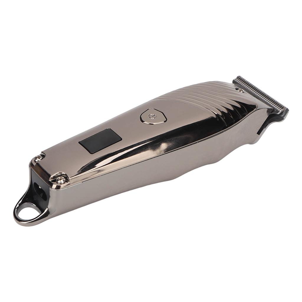 Electric Hair Trimmer LED Display USB Rechargeable Waterproof Quiet Ergonomic Electric Hair Clipper for Men