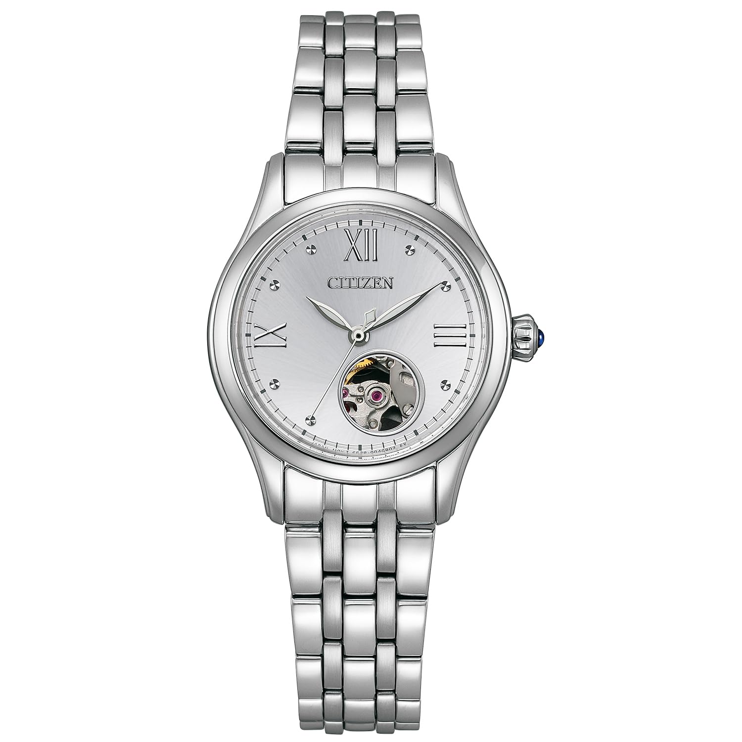 

Watch Mechanical Automatic Open Heart Waterproof Silver Silver [Citizen] PR1040-88A Women s