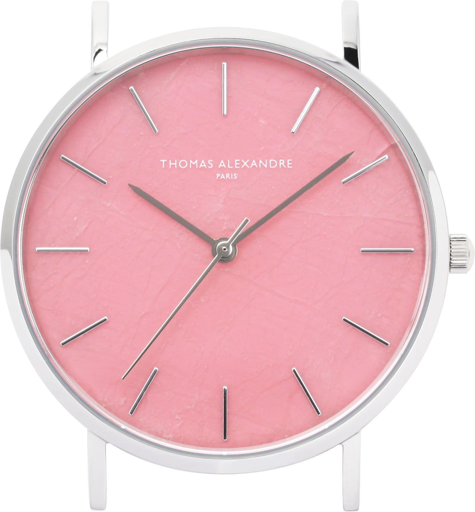 

Power Stone Natural Minimalist Made in Watch [Thomas Alexandre] Watch, Stone, Design, Japan, Citizen, Men s, Women s (Rose Quartz)