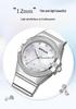 Sanda Luxury Women's Quartz Wristwatch - Lightweight, Trendy, Diamond Inlaid, Casual, Waterproof.
