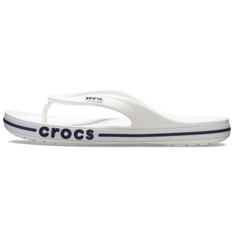 Crocs Bayaband White Blue Unisex Flip-Flops White Blue Men s 205393-126 EU 43-44
