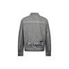 Logo Printed Washable Polo Single-Breasted Jacket Men Jackets Light-Gray 2ESGNM3JK746XXCT