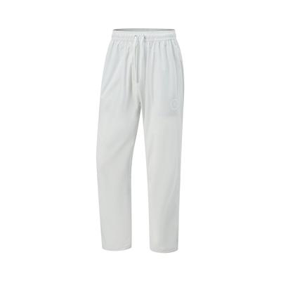 Wade Series Solid Color Mid-Rise Drawstring Comfortable Versatile Breathable Straight Leg Casual Pants Men Bottoms AYKU133-4