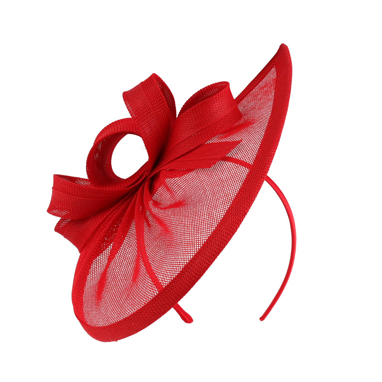 

Унисекс Дерби Шляпа из Сетки в Стиле Кентукки Дышащая Легкая Солнечная Шляпа Головные Уборы для Вечеринок Головные Уборы для Активного Отдыха красный