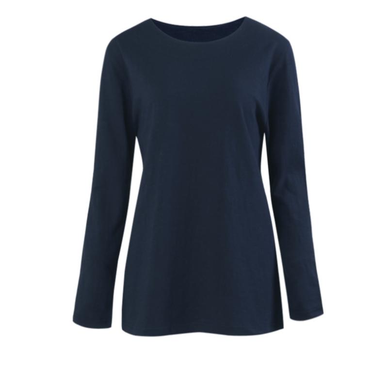 Shop Women Slab Spring Round Neck Plain T shirT Dai Wsh 1001 Pink