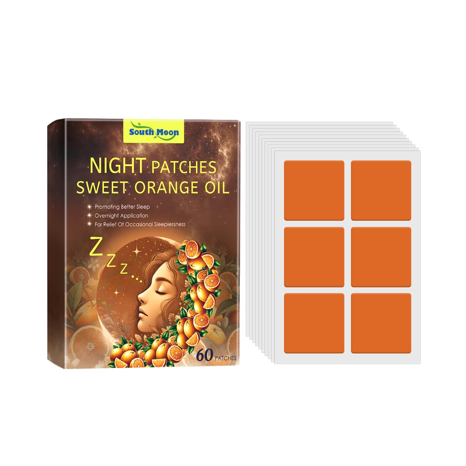

South Moon Orange Care Sleeping Patch Orange Scented Sleeping Patch for Home Night Care