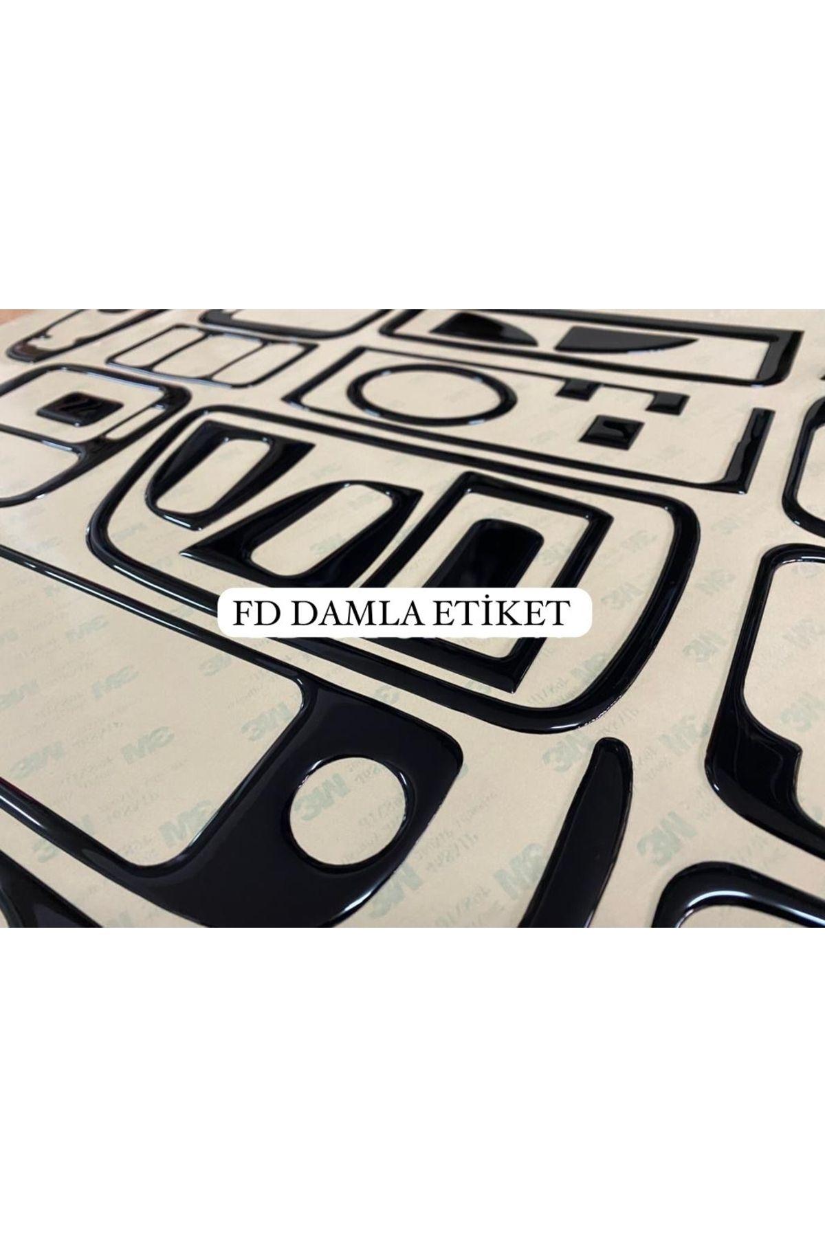 

Honda Civic Ies 1995-2001 Torpido, Konsol, Trim, Göğüs Kaplama Set Piano Black Renk Özel Dizayn