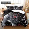 New Hellsing Bedding Set Single Twin Full Queen King Size Bed Set Aldult Kid Bedroom Duvetcover Sets 3D Anime Bed Sheet Set