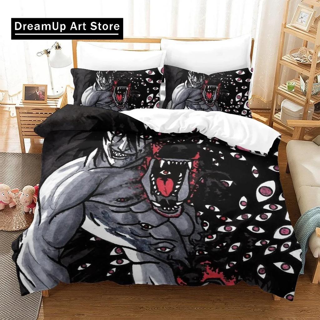 New Hellsing Bedding Set Single Twin Full Queen King Size Bed Set Aldult Kid Bedroom Duvetcover Sets 3D Anime Bed Sheet Set