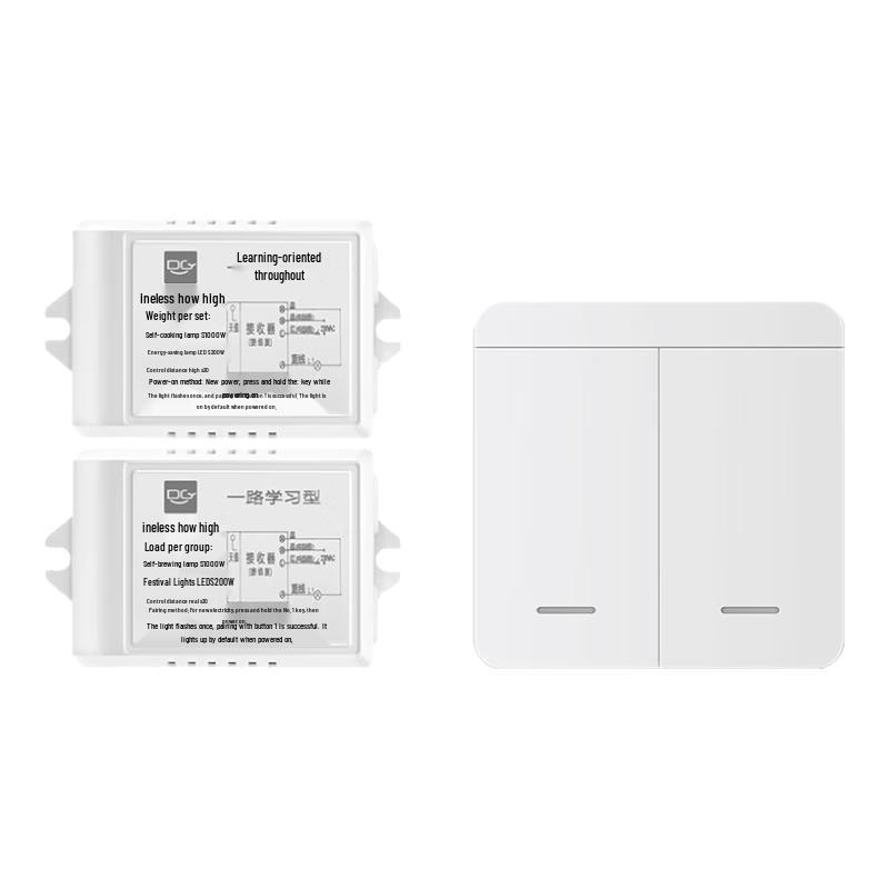 Wireless Remote Control Light Switch Kit