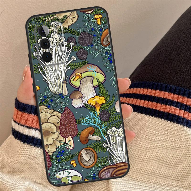 Mushroom Forest Cover For Samsung Galaxy A12 A13 A14 A54 A53 A52 A34 A33 A32 A24 A23 A22 A51 A71 Phone Case
