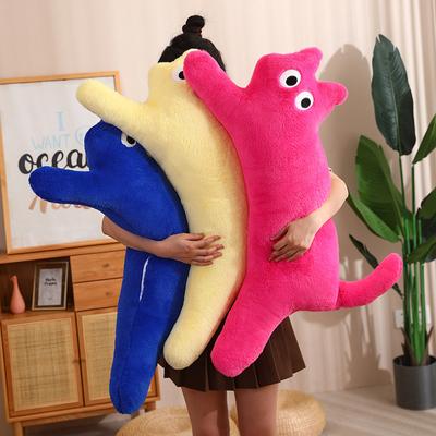 Cuscino Gatto Morbido Carino Giocattoli di Peluche Ripieni Stile Cartone Animato Divertente Bambola Gattino Cuscino Comfort Decorazione Bambini Kawaii Regalo di Compleanno
