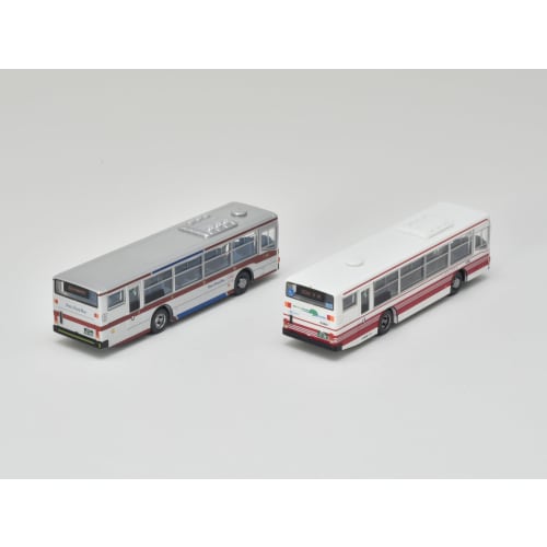 TOMYTEC The Bus Collection Bus Collection Joint Operation Series 1 Shibu 24 Route Tokyu Bus and Odakyu Bus Set of 2 (Diorama Supplies)