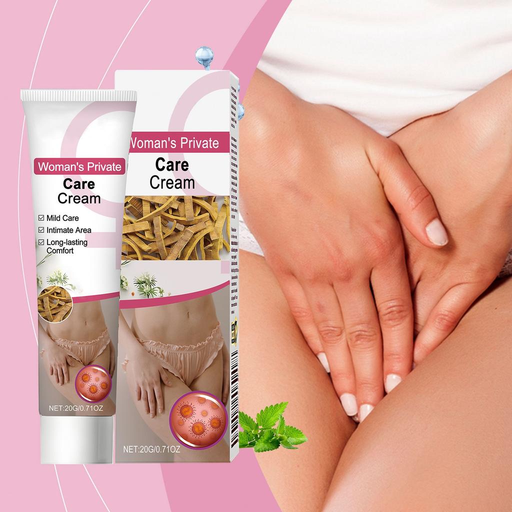 Women's Body Care Cream Soothes Discomfort In Private Areas, Balances The Barrier, And Lightly Absorbs Daily Private Area Care Cream.