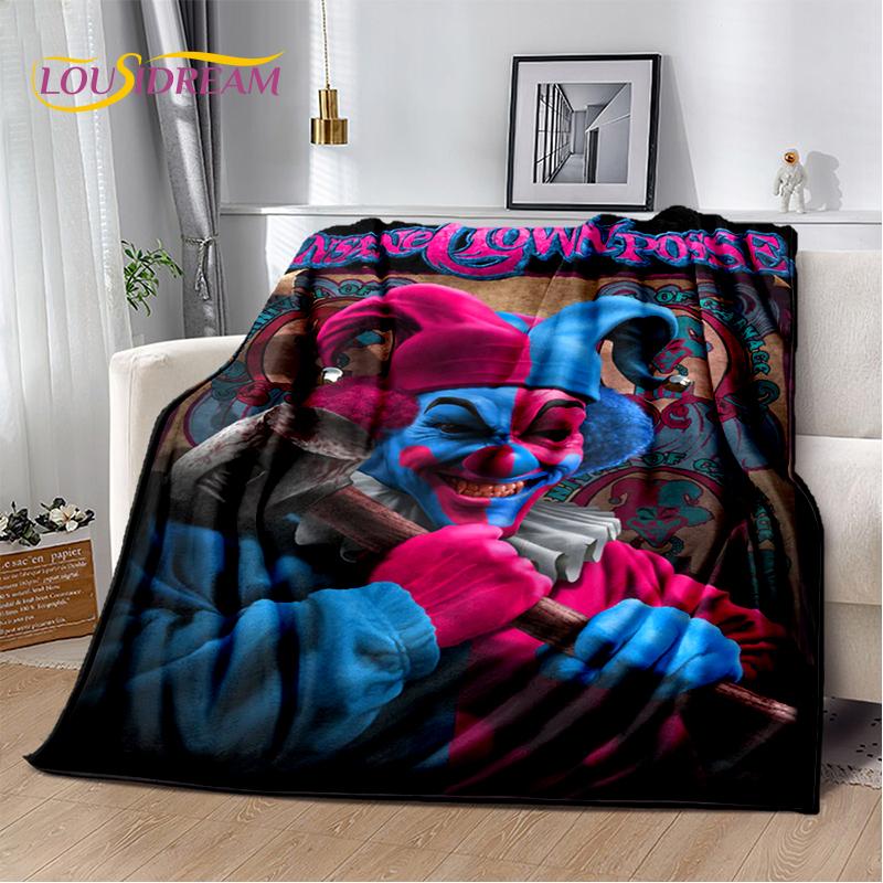 Rap Metal Insane Clown Posse Icp Juggalo Soft Flannel Blanket for Bed Bedroom Sofa Picnic,Throw Blanket for Cover Outdoors Gifts