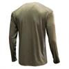 Herren Langarm Drei-Knopf Henry-Shirt