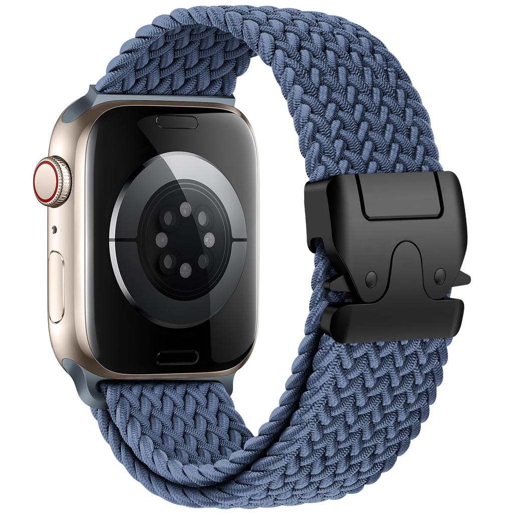 Parachute Braided Strap For Apple Watch Bands Ultra 3 40mm 44mm 46mm 42mm 45mm Black Unity Bracelet IWatch Series 11 9 8 10 7 SE
