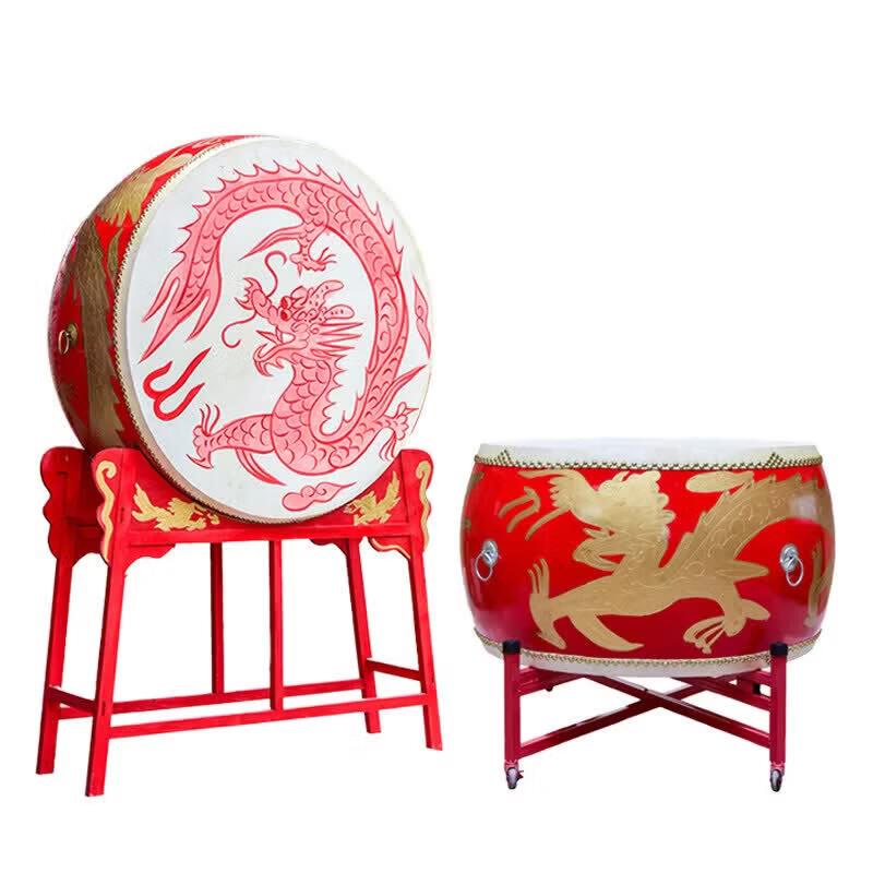 Jinggeng Traditional Chinese Cowhide Celebration Drum