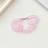 Acrylic Keychain Hook Clip Lightweight Pendant Decoration Key Bag Car Charm Key Chain Backpack Accessory