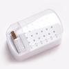 Manicure Drill 30 Stand Visible Dustproof Washable Bit Multi-grid Design Slots Nail Art Drill Grinding