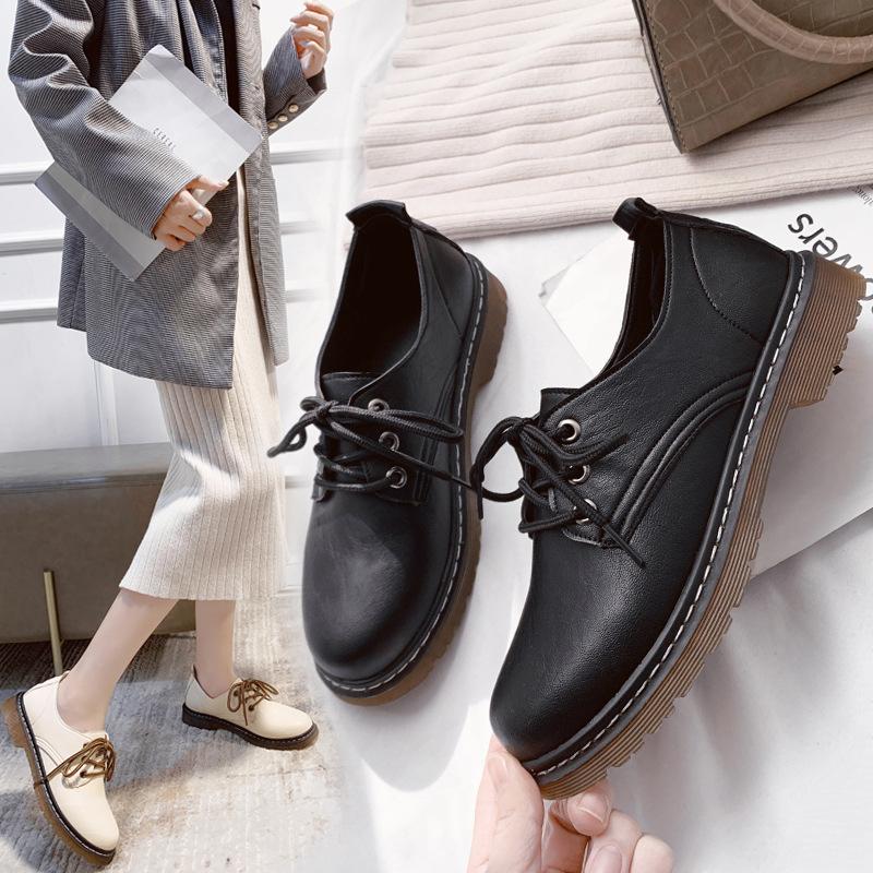 

Женская осенняя модная обувь Мэри Джейн с эластичной лентой, женская дышащая обувь на плоской подошве с оригинальным дизайном, новая женская повседневная обувь для любви 6 чёрный