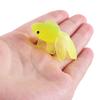 Beach Toys Soft Rubber Mini Baby Kids Toys Fish Tank Decoration Baby Bath Toys Simulation Goldfish